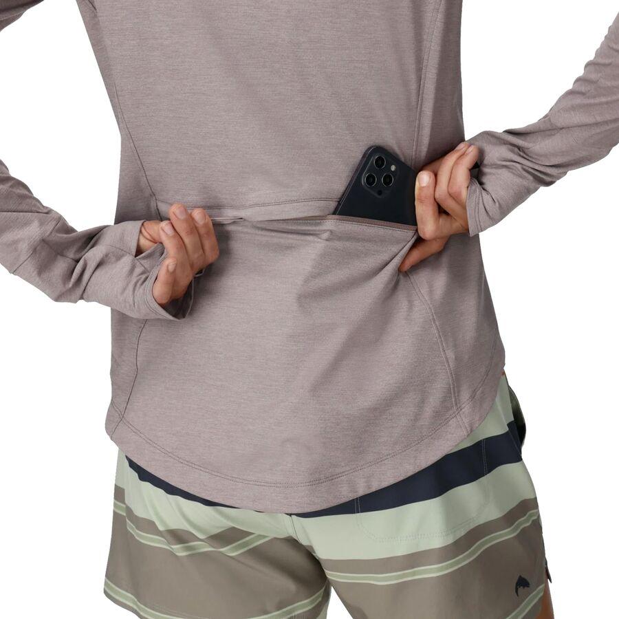Simms SolarFlex Cooling Hoodie - Women's Heron