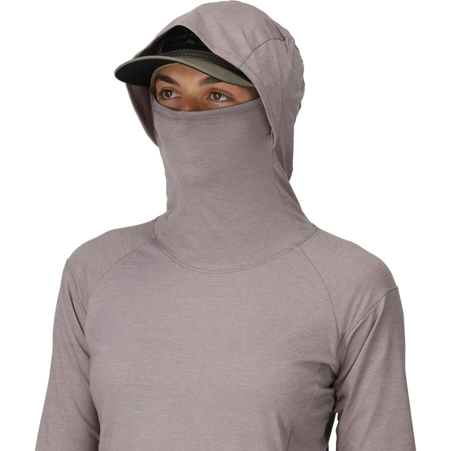 Simms SolarFlex Cooling Hoodie - Women's Heron