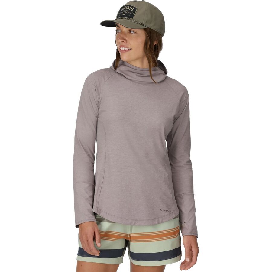 Simms SolarFlex Cooling Hoodie - Women's Heron