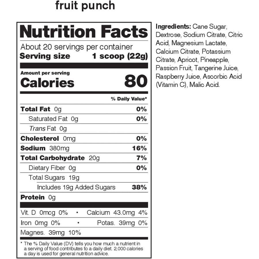 Skratch Labs Hydration Sport Drink Mix - 20-Pack Fruit Punch