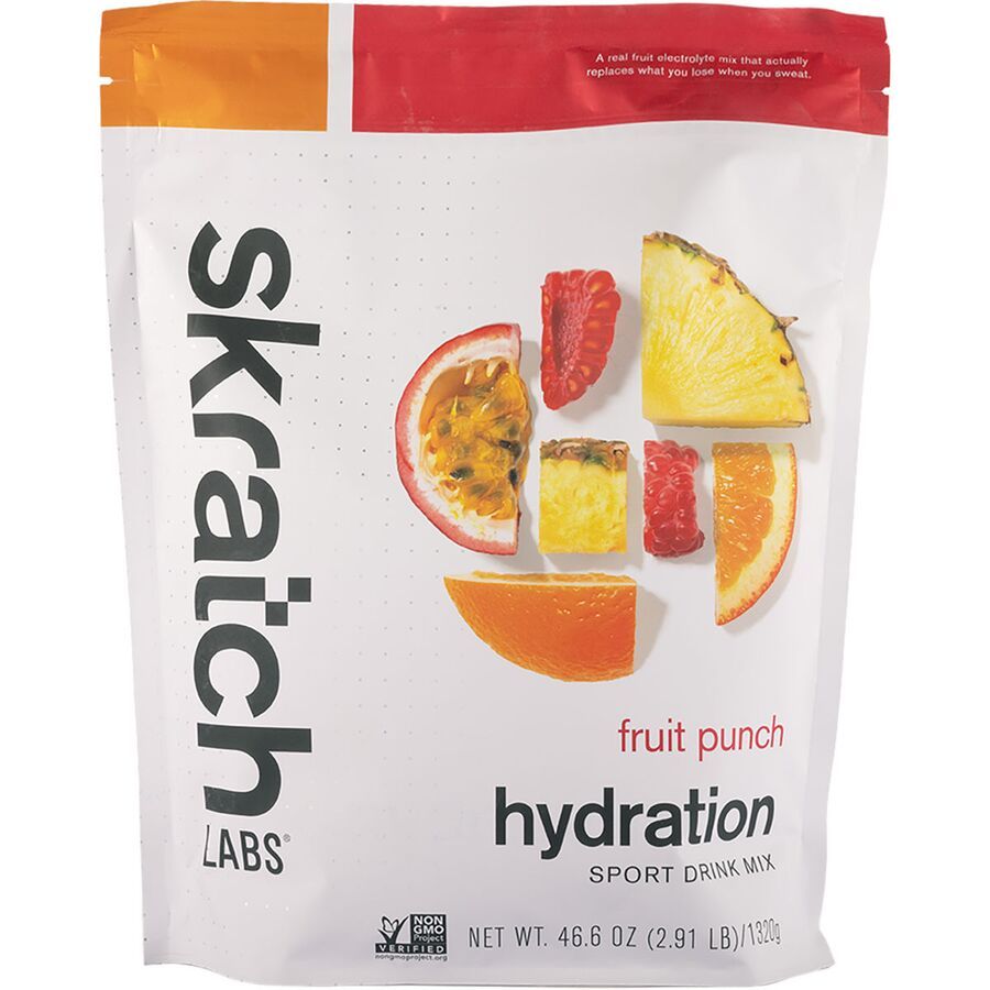 Skratch Labs Hydration Sport Drink Mix - 60-Serving Bag Fruit Punch