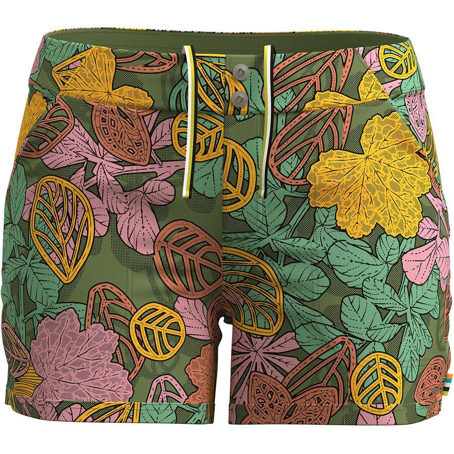Smartwool 4in Hike Short - Women's Fern Green Aloha Forest