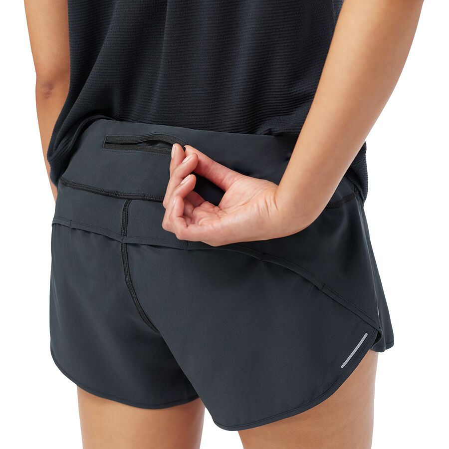 Smartwool Active Lined 3in Short - Women's Black