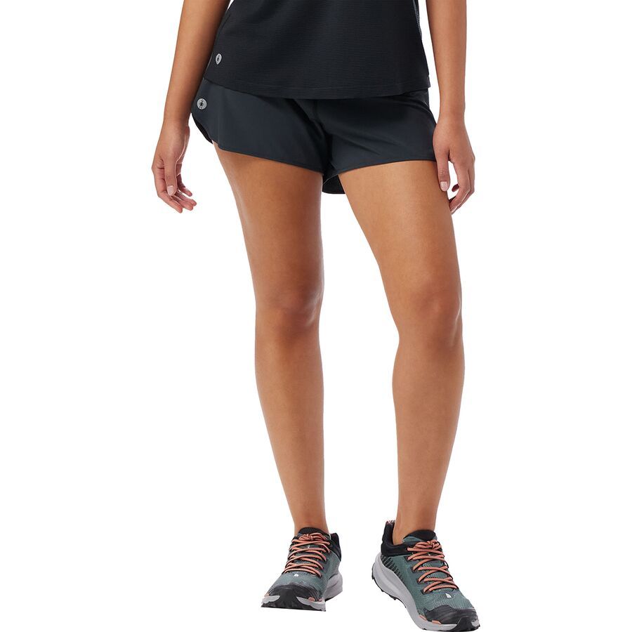 Smartwool Active Lined 3in Short - Women's Black