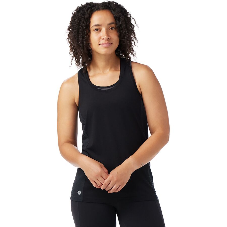 Smartwool Active Mesh Racerback Tank Top - Women's Black