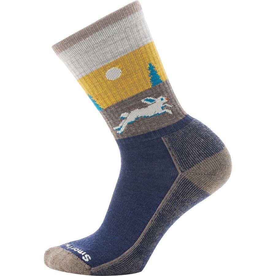 Smartwool Everyday Hare Chase Crew Sock Deep Navy