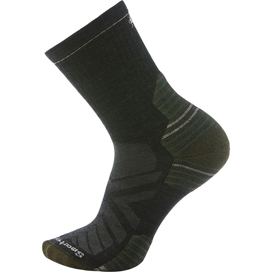 Smartwool Hike Targeted Cushion Mid Crew Sock - Men's Charcoal