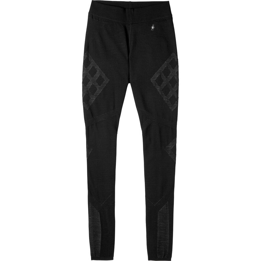 Smartwool Intraknit Thermal Merino Base Layer Bottom - Women's Black/White
