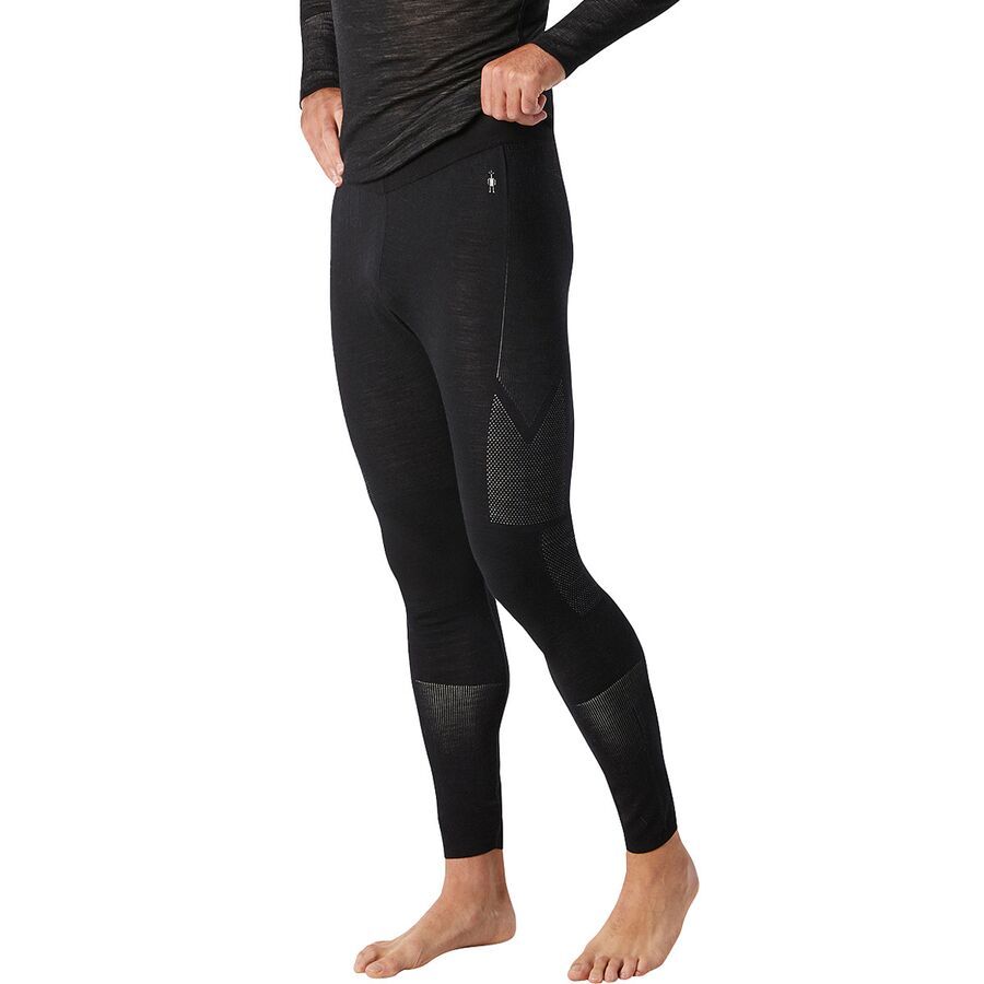 Smartwool Intraknit Thermal Merino Baselayer Bottom - Men's Black/White