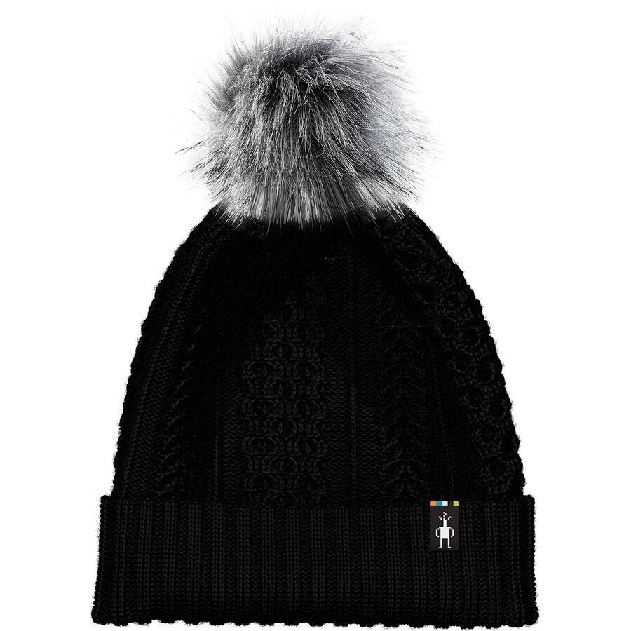 Smartwool Lodge Girl Beanie - Women's Black/Light Gray