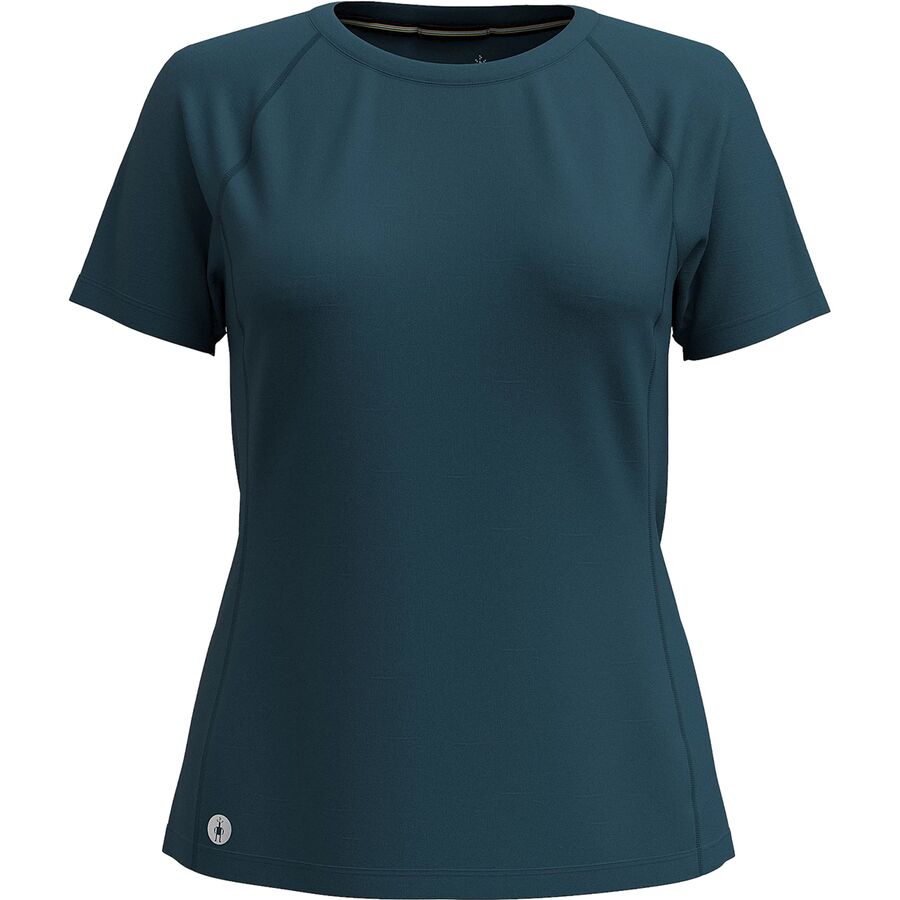 Smartwool Merino Sport Ultralite Short-Sleeve Shirt - Women's Pool Blue