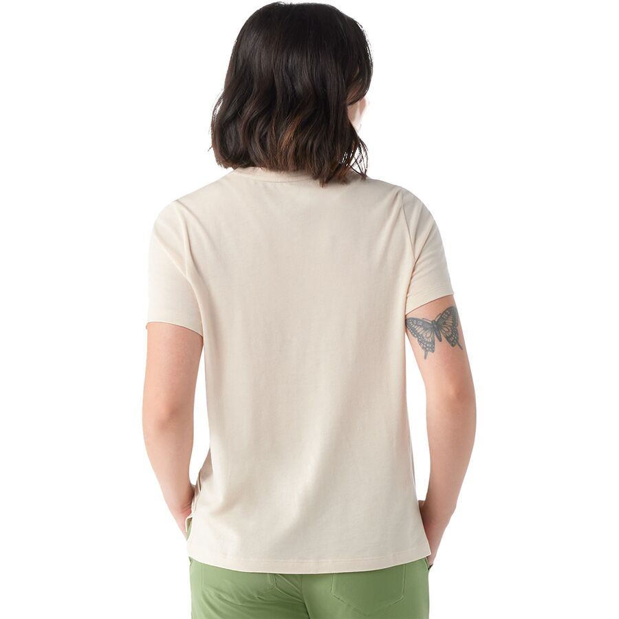 Smartwool Perfect Crew Short-Sleeve T-Shirt - Women's Almond