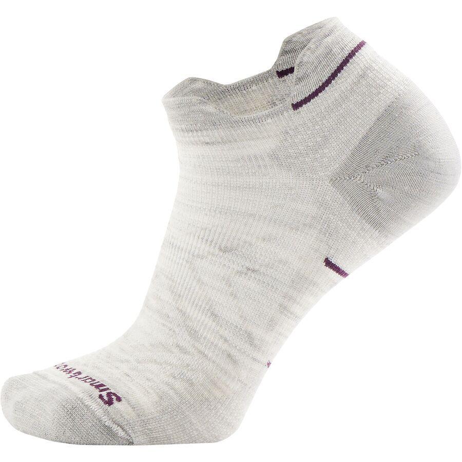 Smartwool Run Zero Cushion Low Ankle Sock - Women's Ash