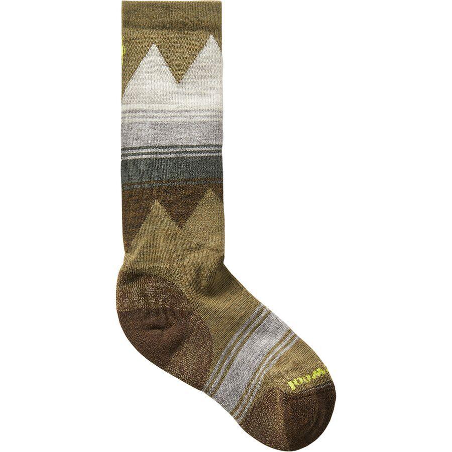 Smartwool Ski Light Cushion OTC Sock - Kids' Winter Moss
