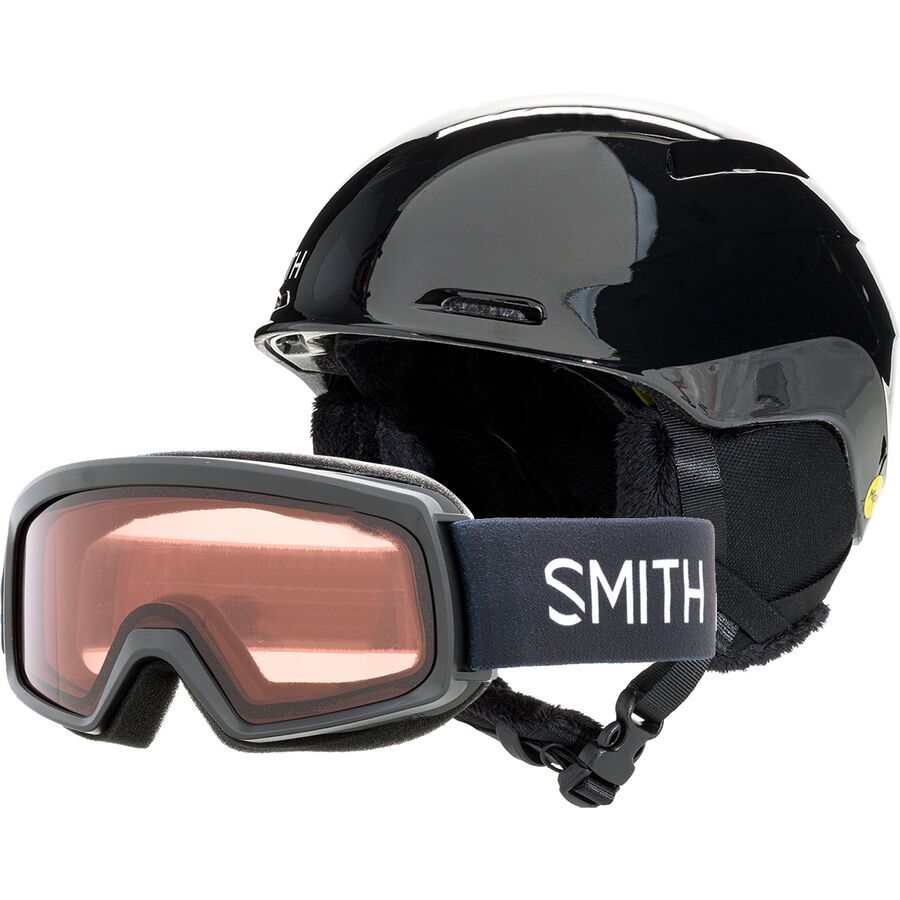 Smith Glide Mips Helmet + Rascal Goggles - Kids' Black