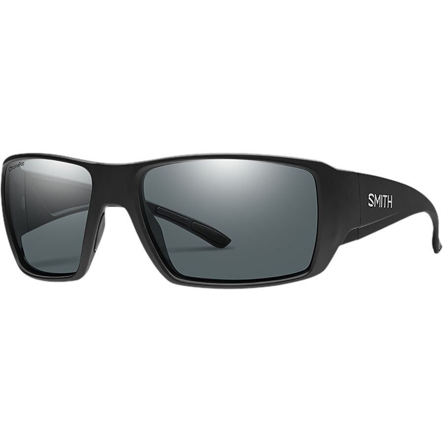 Smith Guide's Choice XL ChromaPop Polarized Sunglasses Matte Black/ChromaPop Glass Polarized Gray