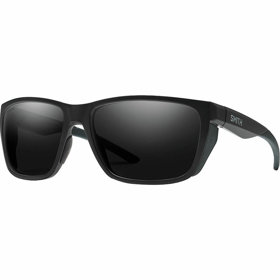 Smith Longfin ChromaPop Polarized Sunglasses Matte Black-Chromapop Polarized Black