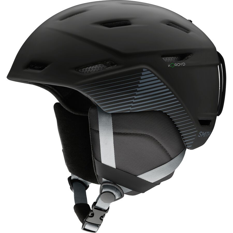Smith Mission Helmet Matte Black Stripes
