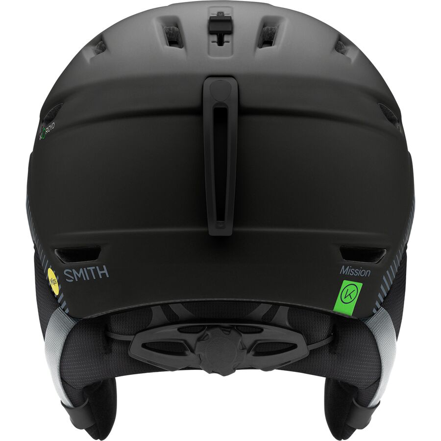 Smith Mission Mips Helmet Matte Black Stripes