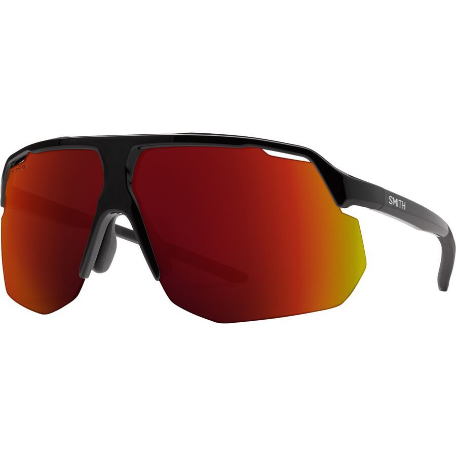 Smith Motive ChromaPop Sunglasses Black/ChromaPop Red Mirror