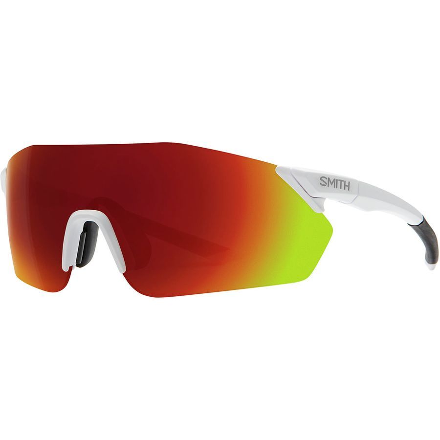 Smith Reverb ChromaPop Sunglasses Matte White/Sun Red Mirror