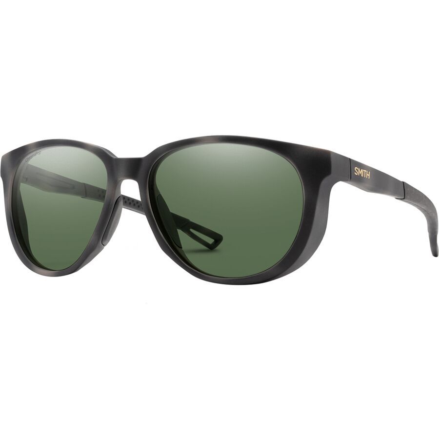 Smith Seeker ChromaPop Polarized Sunglasses Matt Ash Tort/ChromPop Pol Gray Green