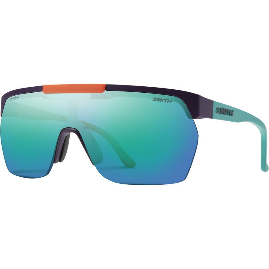 Smith XC Chromapop Sunglasses Matte Purple/Cinder/Hi Viz/Opal