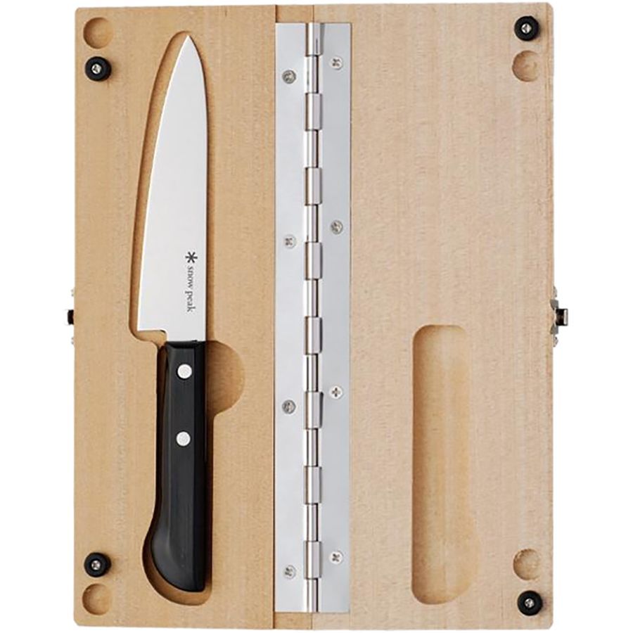 Snow Peak Chopping Board Knife Set One Color