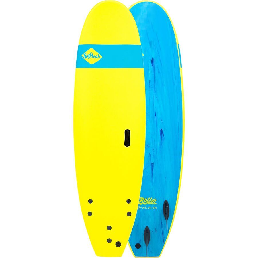 Softech Roller Shortboard Surfboard Ice Yellow
