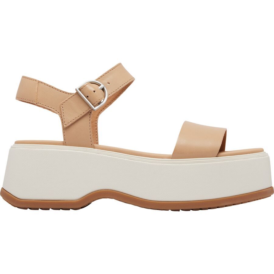 SOREL Dayspring Ankle Strap Sandal - Women's Honest Beige/Chalk