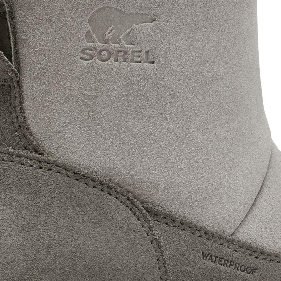 SOREL Explorer III Slip-On WP Boot - Boys' Chrome Grey/Quarry