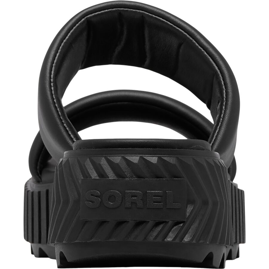 SOREL Ona Streetworks Slide Mid Sandal - Women's Black/Chalk