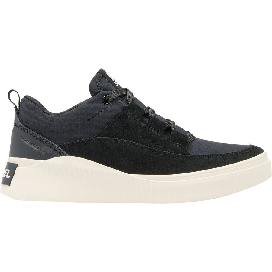 SOREL Out N About IV Low WP Sneaker - Women's Black/Gum 2