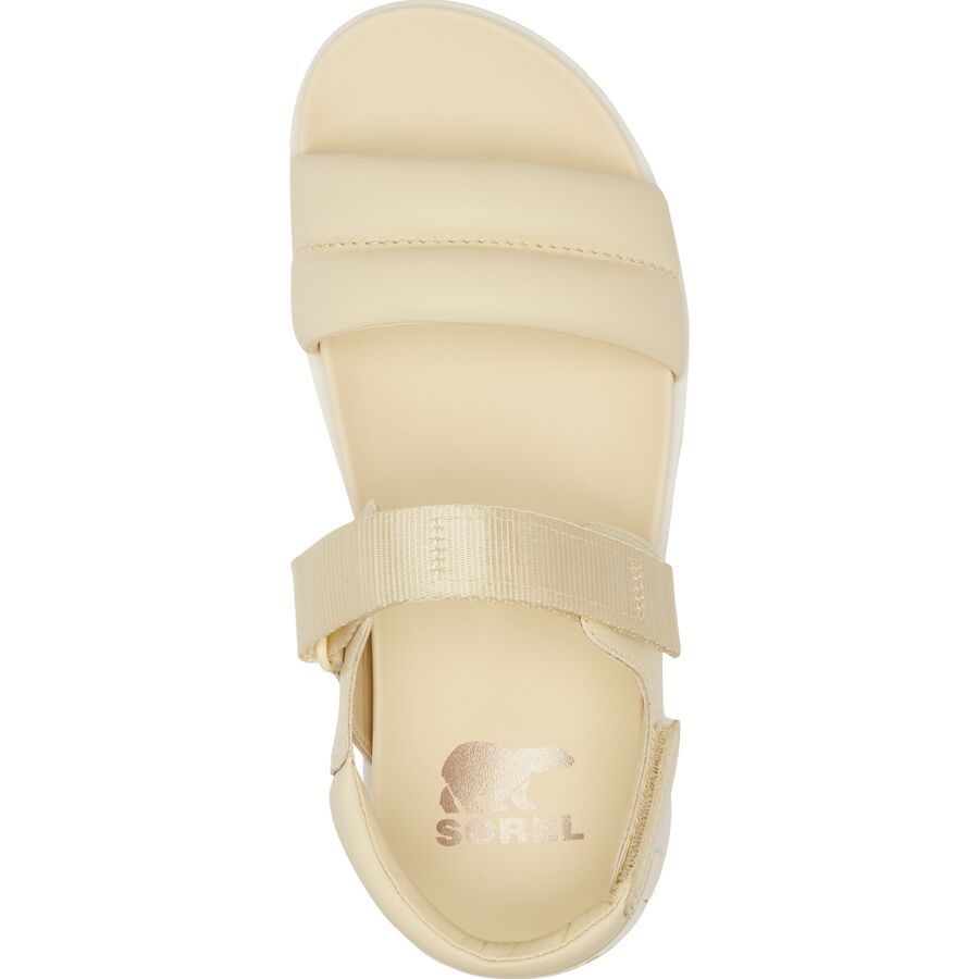 SOREL VIIBE Sandal - Women's Honey White/Sea Salt