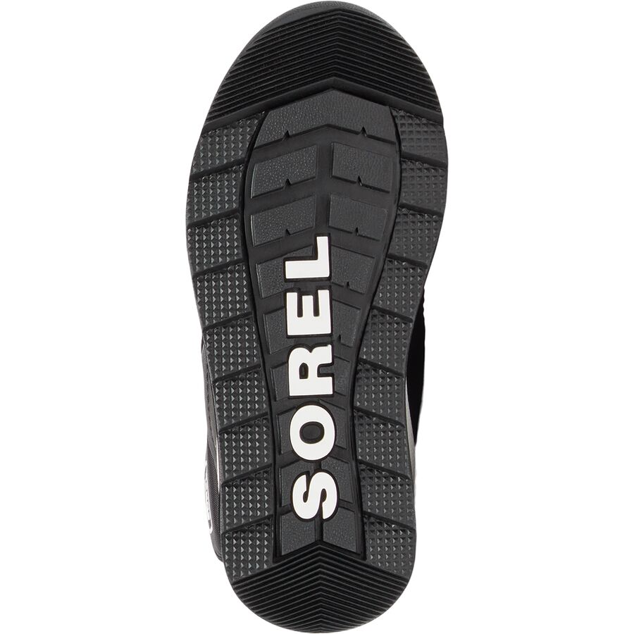 SOREL Whitney II Plus Bootie WP Boot - Little Boys' Black/Sea Salt