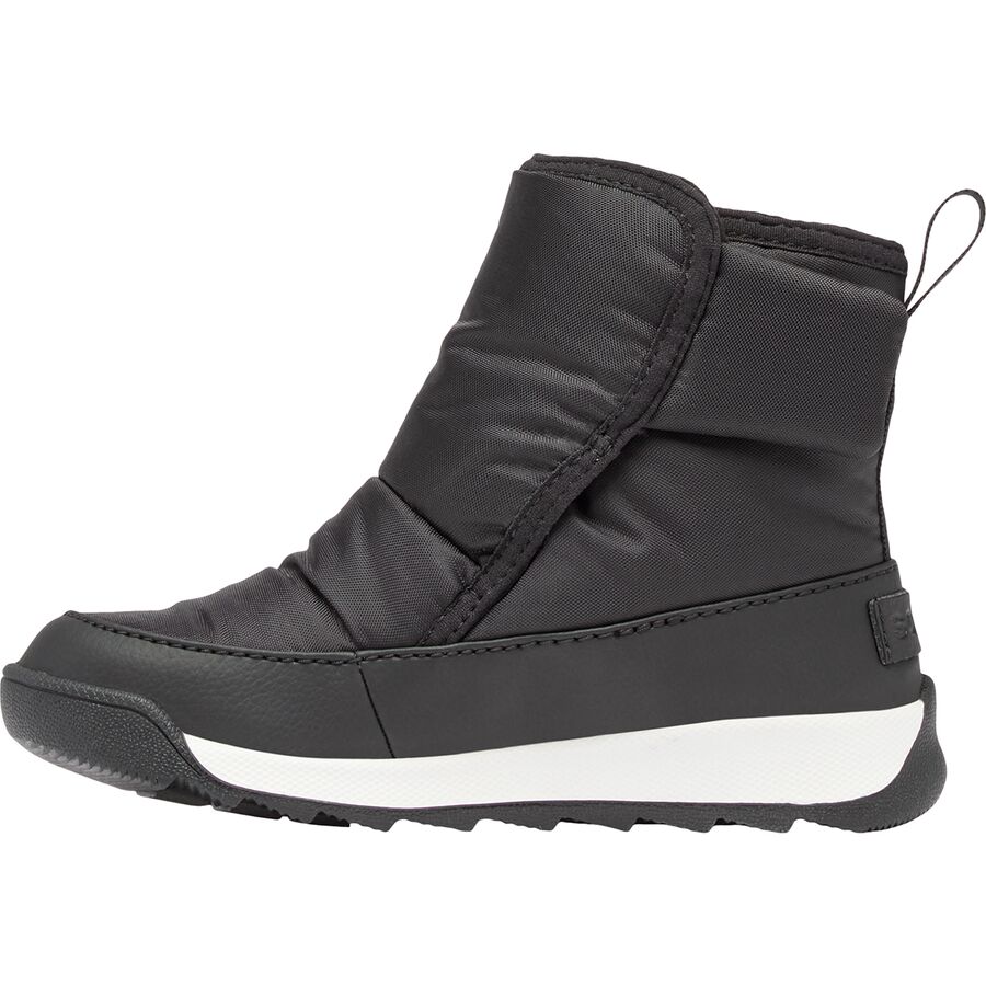 SOREL Whitney II Plus Bootie WP Boot - Little Boys' Black/Sea Salt