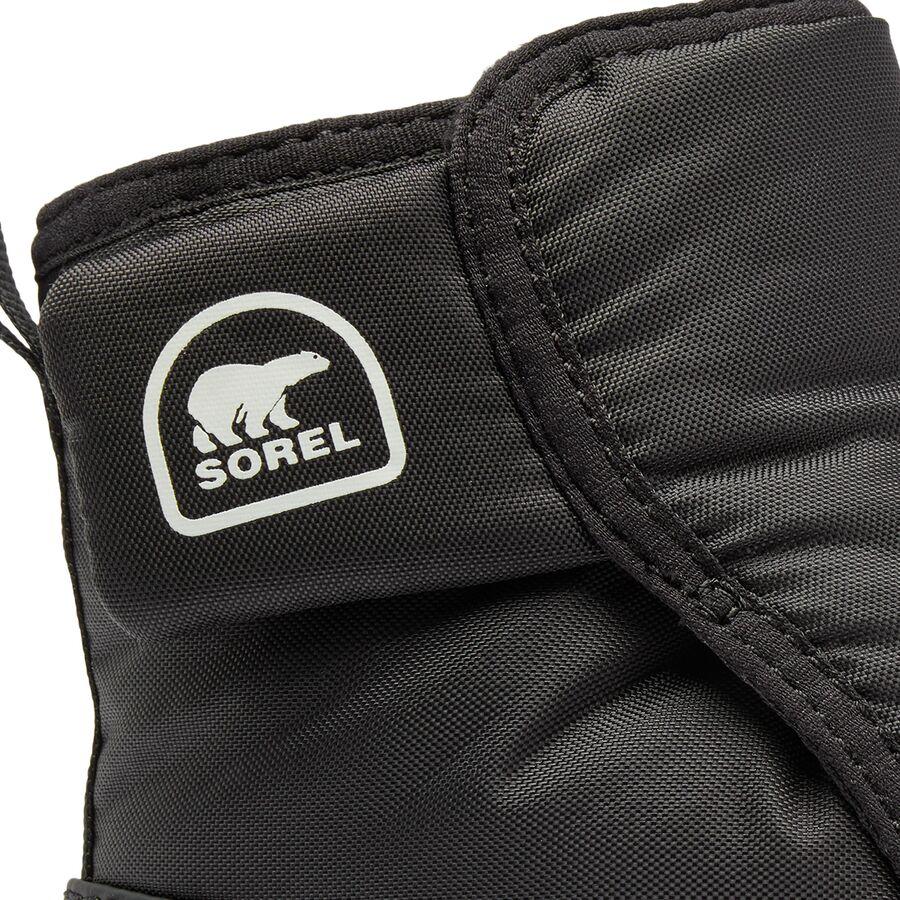 SOREL Whitney II Plus Bootie WP Boot - Toddler Boys' Black/Sea Salt