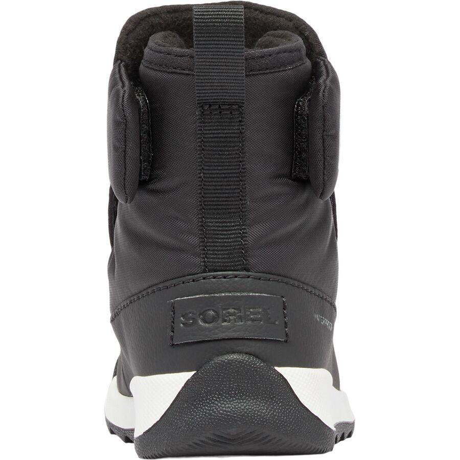 SOREL Whitney II Plus Bootie WP Boot - Toddler Boys' Black/Sea Salt