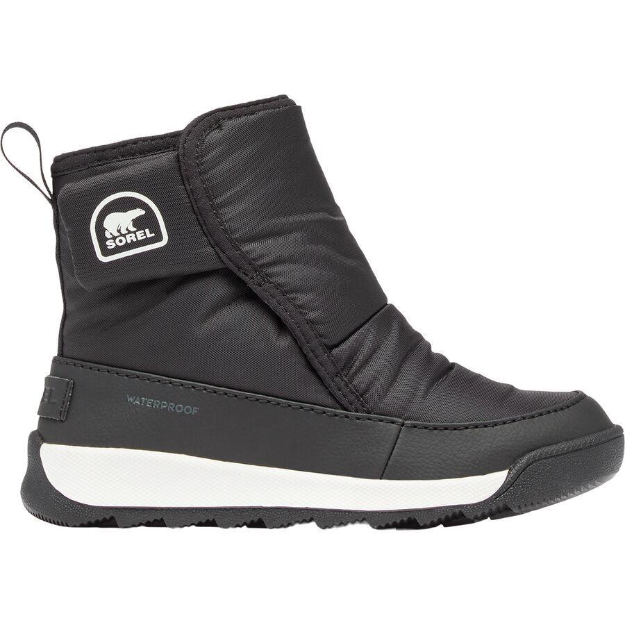 SOREL Whitney II Plus Bootie WP Boot - Toddler Boys' Black/Sea Salt