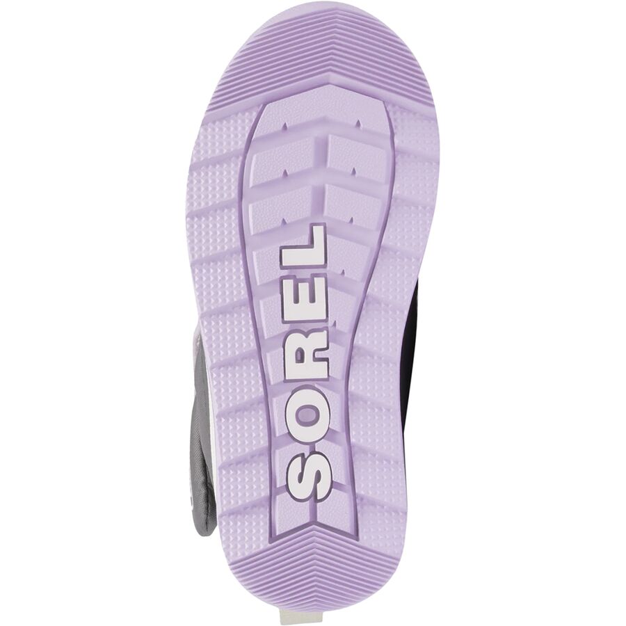 SOREL Whitney II Plus Bootie WP Boot - Toddler Girls' Quarry/Lavender Cloud