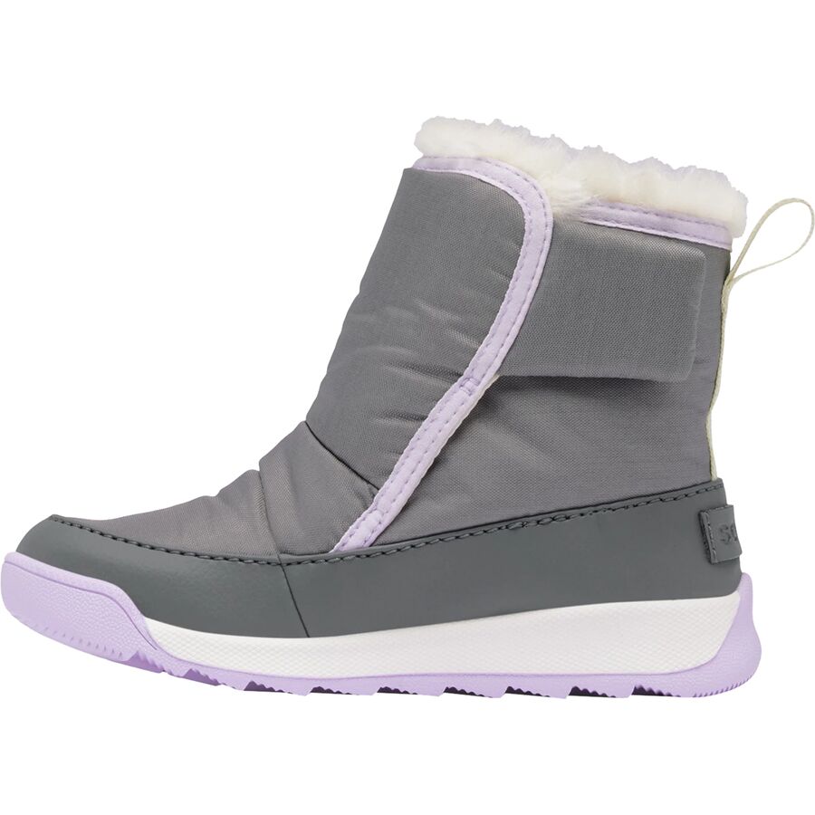 SOREL Whitney II Plus Bootie WP Boot - Toddler Girls' Quarry/Lavender Cloud