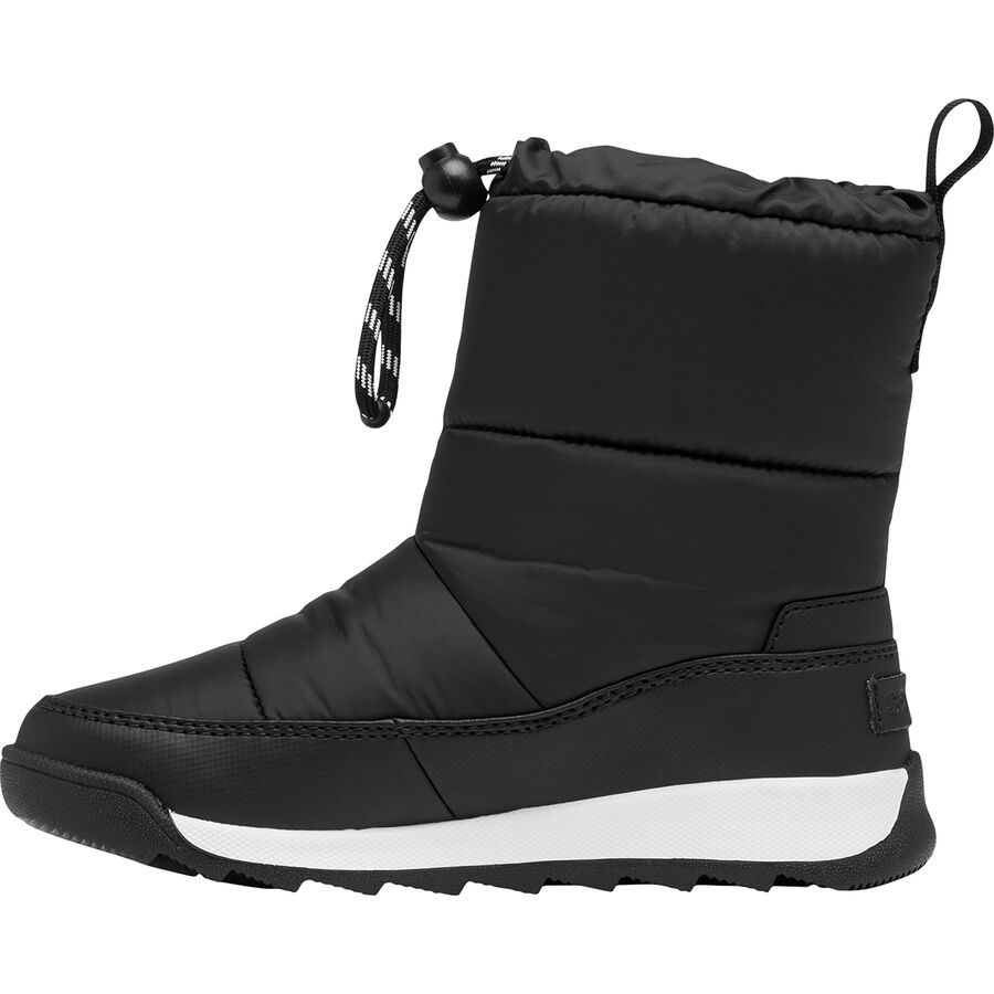 SOREL Whitney II Plus Puffy WP Boot - Kids' Black/Sea Salt