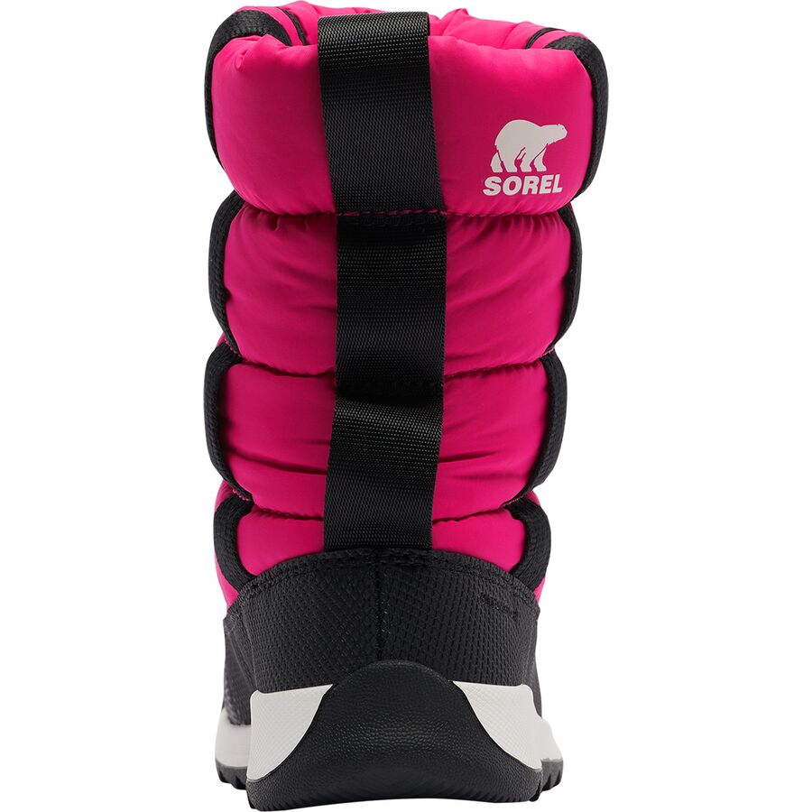 SOREL Whitney II Puffy Mid Boot - Girls' Cactus Pink/Black