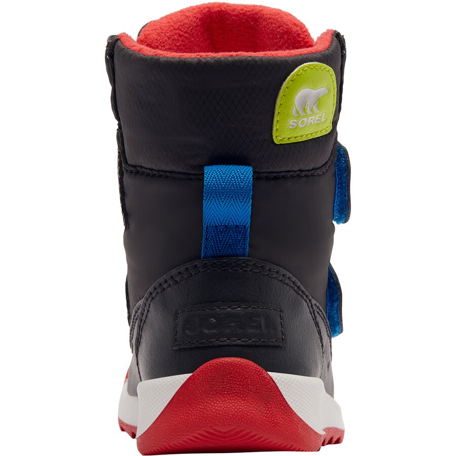 SOREL Whitney II Strap Boot - Toddler Girls' Jet/Poppy Red