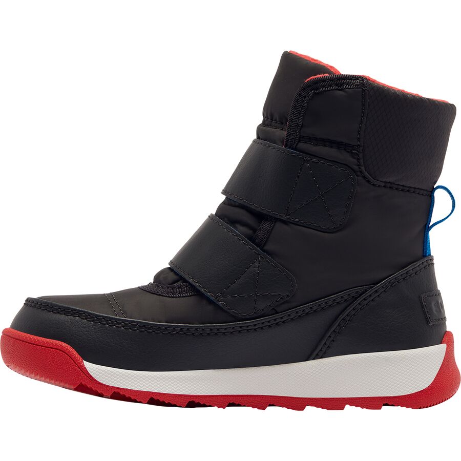 SOREL Whitney II Strap Boot - Toddler Girls' Jet/Poppy Red