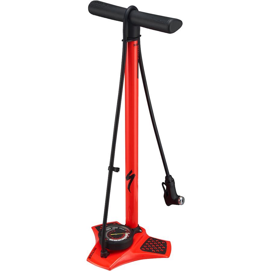 Specialized Air Tool Comp Floor Pump Rocket Red