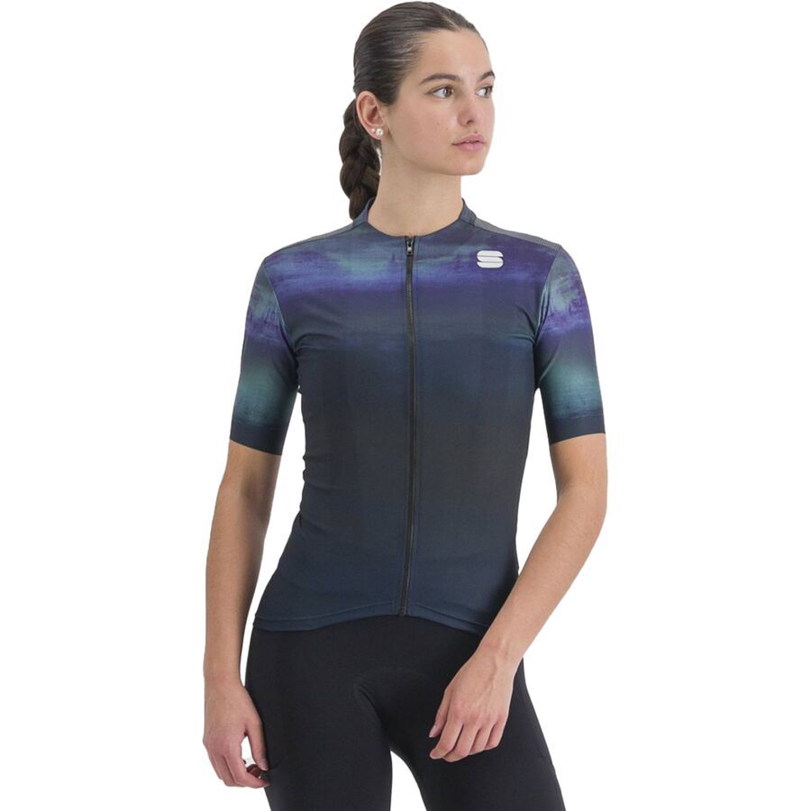 Sportful Flow Supergiara Jersey - Women's Galaxy Blue Black