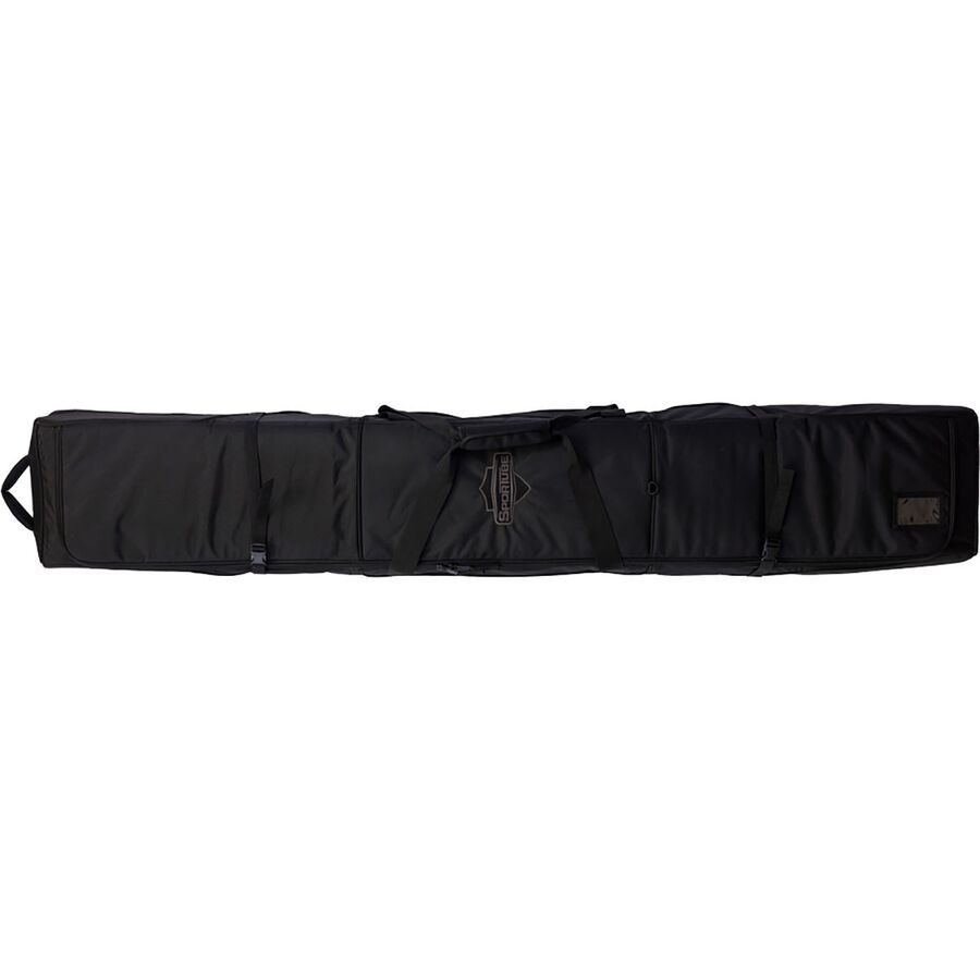 Sportube Ski Shield Wheeled Double Ski Bag Stealth Black