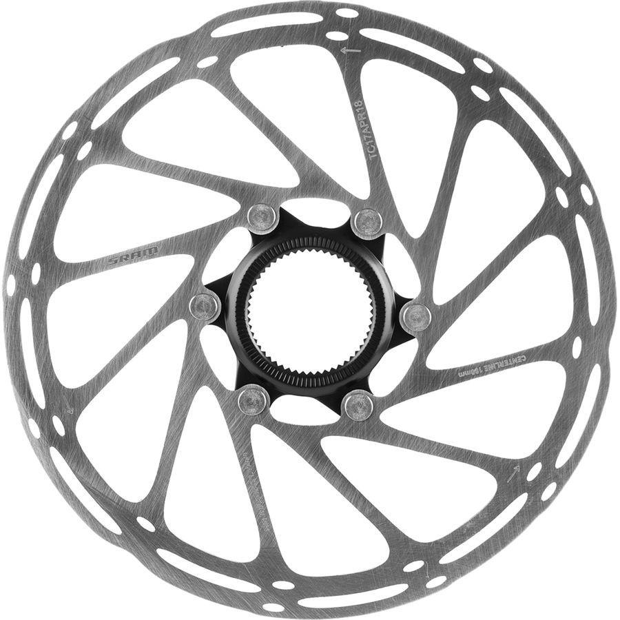 SRAM Centerline Rounded Rotor - Centerlock Silver