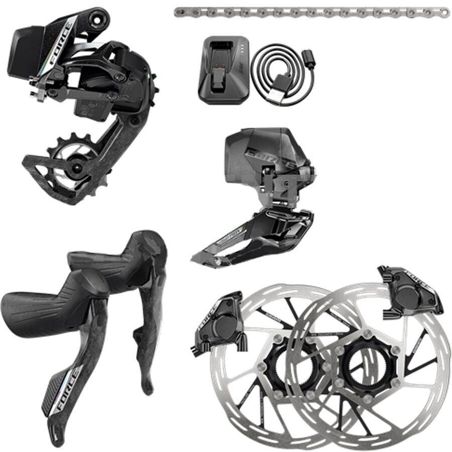 SRAM Force E1 AXS 2X HRD Groupset Black